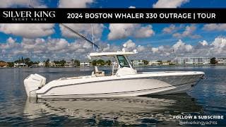 2024 Boston Whaler 330 Outrage Full Walkthrough