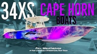Cape Horn 34XS Walkthrough- TBK at FLIBS