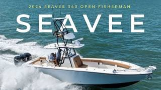 2024 SeaVee 340B Open Fisherman For Sale Triple Mercury 400s