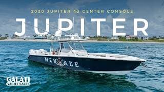 2020 Jupiter 43 SF "Menace" For Sale - Triple 425 XTOs, Seakeeper, Fully Loaded Offshore Platform
