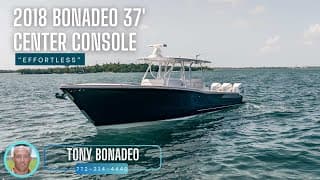2018 Bonadeo 37’ Center Console